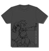 Silica Line Art Anime T-shirt