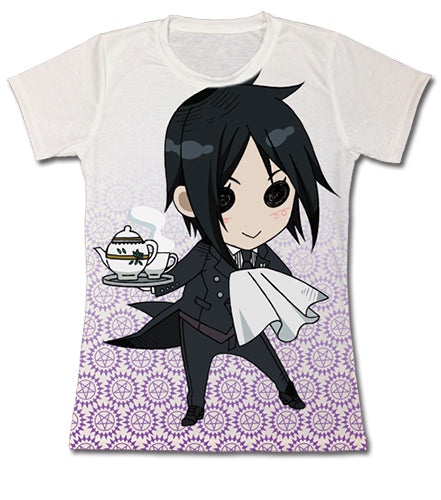 Black Butler Sebastain Anime T-shirt