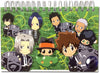 Group Green Anime School Supplies