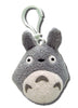 Backpack Clip Grey Anime Plushie