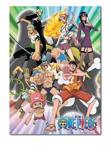 One Piece Shiney Battle Group Anime Puzzle 324291 Rockabilia Merch Store
