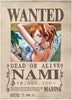 Nami Wanted Anime WallScroll