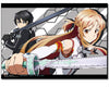 Kirito Asuna Anime WallScroll