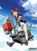 Akane On Flying Bike Anime WallScroll