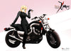 Saber On Motorcycle Anime WallScroll