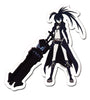 Black Rock Shooter Anime Sticker