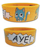 Comic Book Happy Anime Wristband