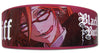 Grell Red Anime Wristband