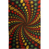 Rasta Spiral Tapestry