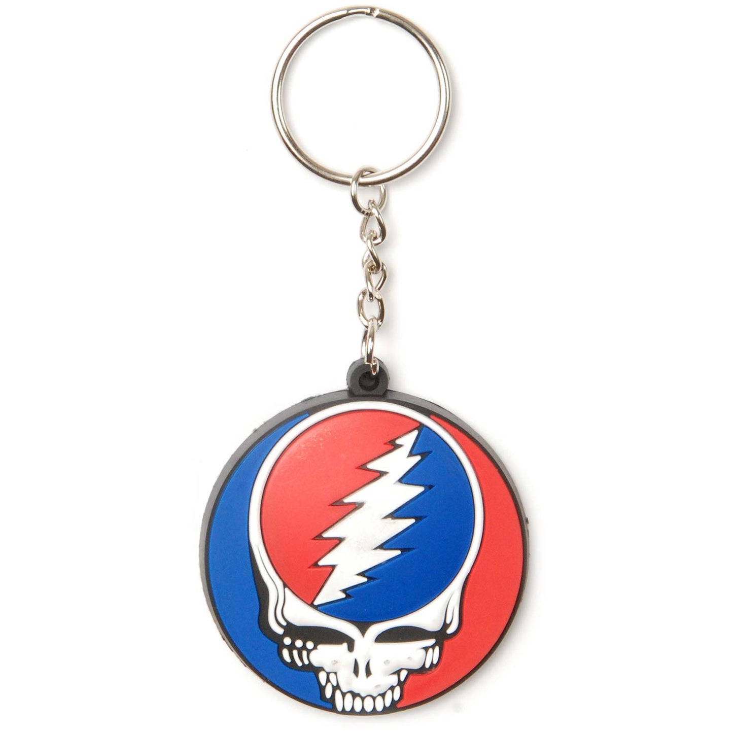 Grateful Dead Steal Your Face Rubber Key Chain