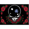 Space Your Face & Roses Magnet