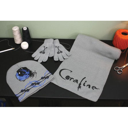 Coraline Coraline Hat Glove Set Blue Key Collector Items