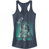 Liberty Dumbells - Racerback Womens Tank