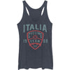 Italia - Heather - Racerback Womens Tank