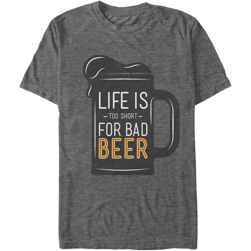 Lost Gods No Bad Beer - Heather T-shirt
