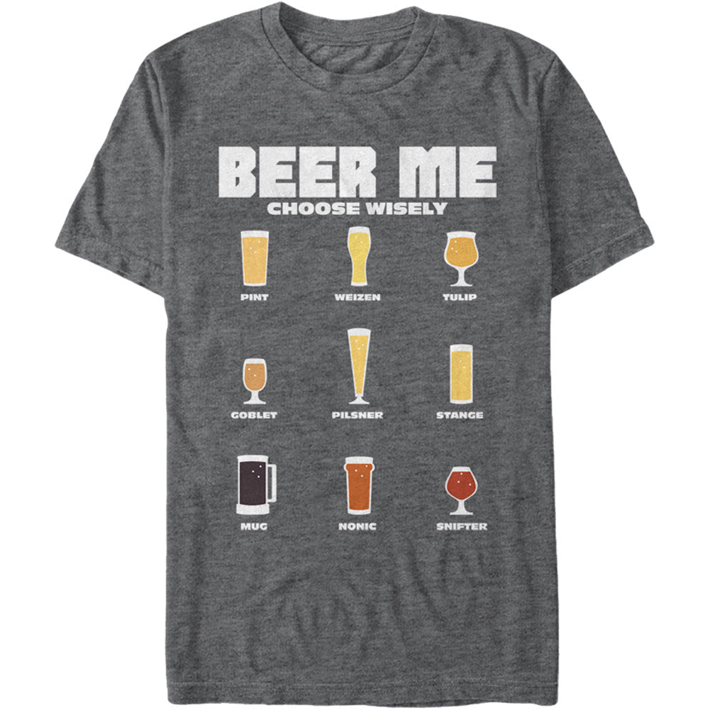 Lost Gods Beer Choices - Heather T-shirt