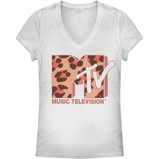 Crazy Spot - Deep V-Neck Junior Top