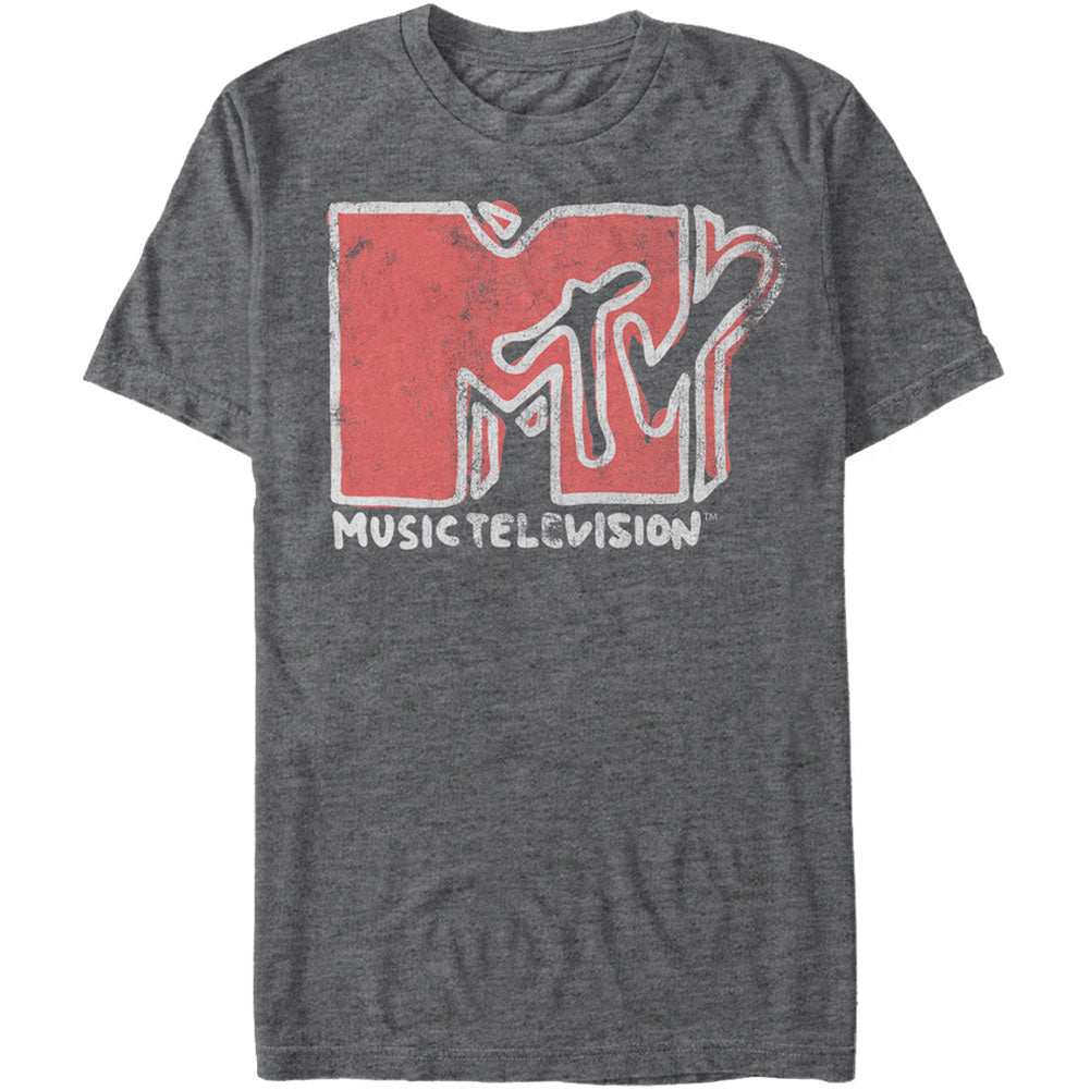 MTV Scribbles - Heather T-shirt