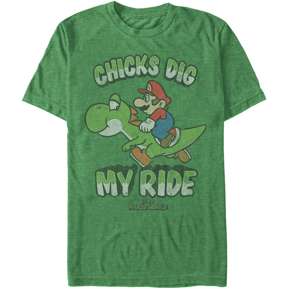 Nintendo My Ride - Heather T-shirt