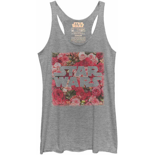 Rosey - Heather - Racerback Womens Tank