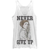 Leia Never - Heather - Racerback Womens Tank