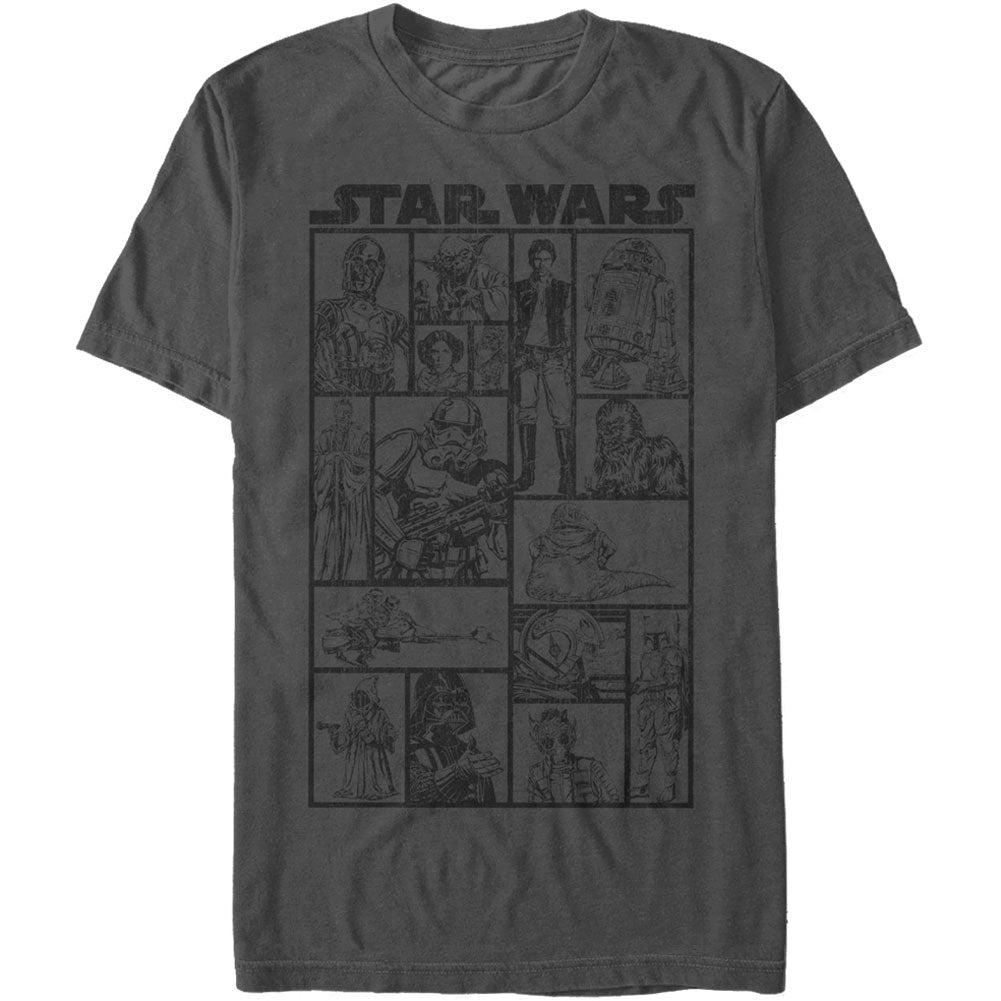 Star Wars Chara Group T-shirt