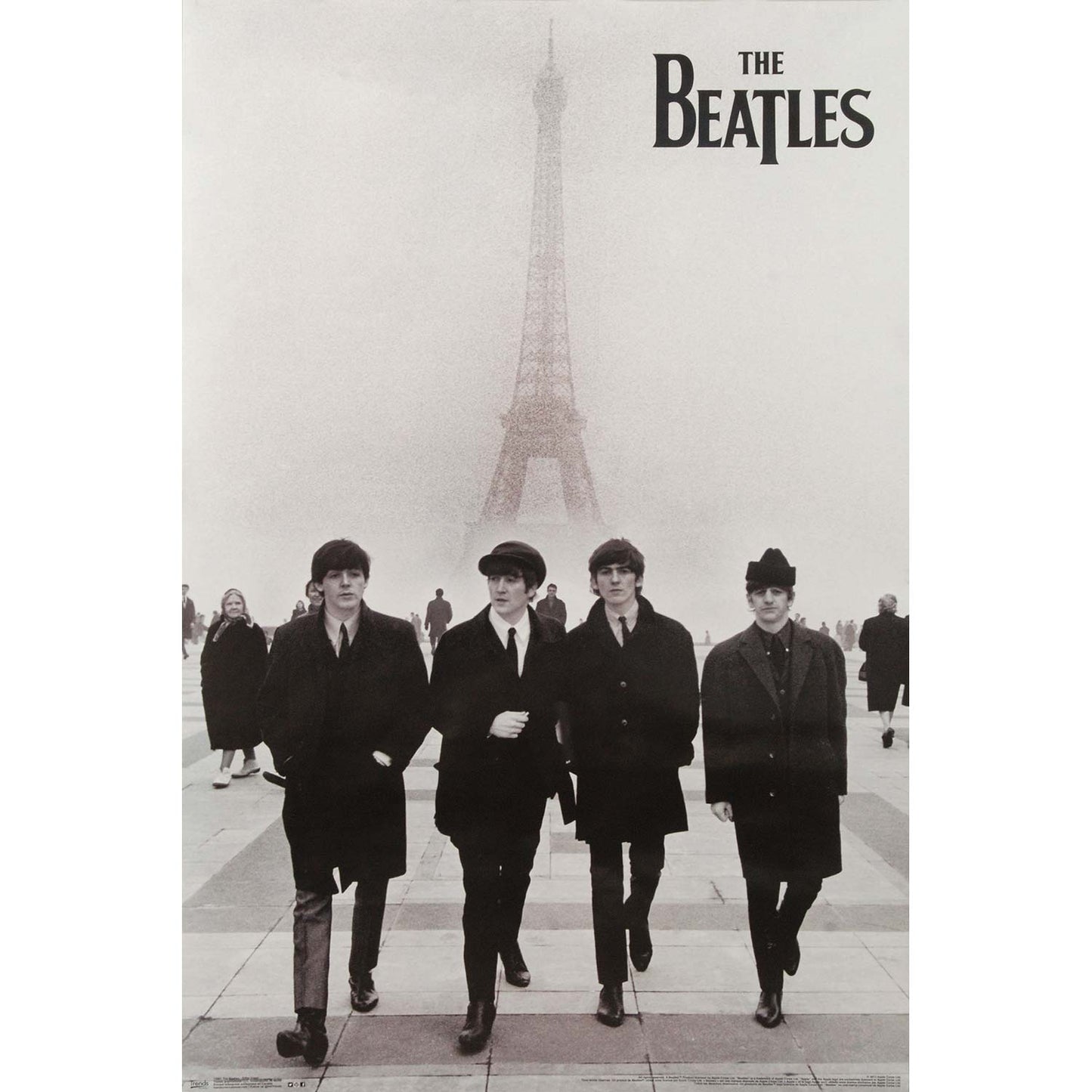 Beatles Paris Import Poster
