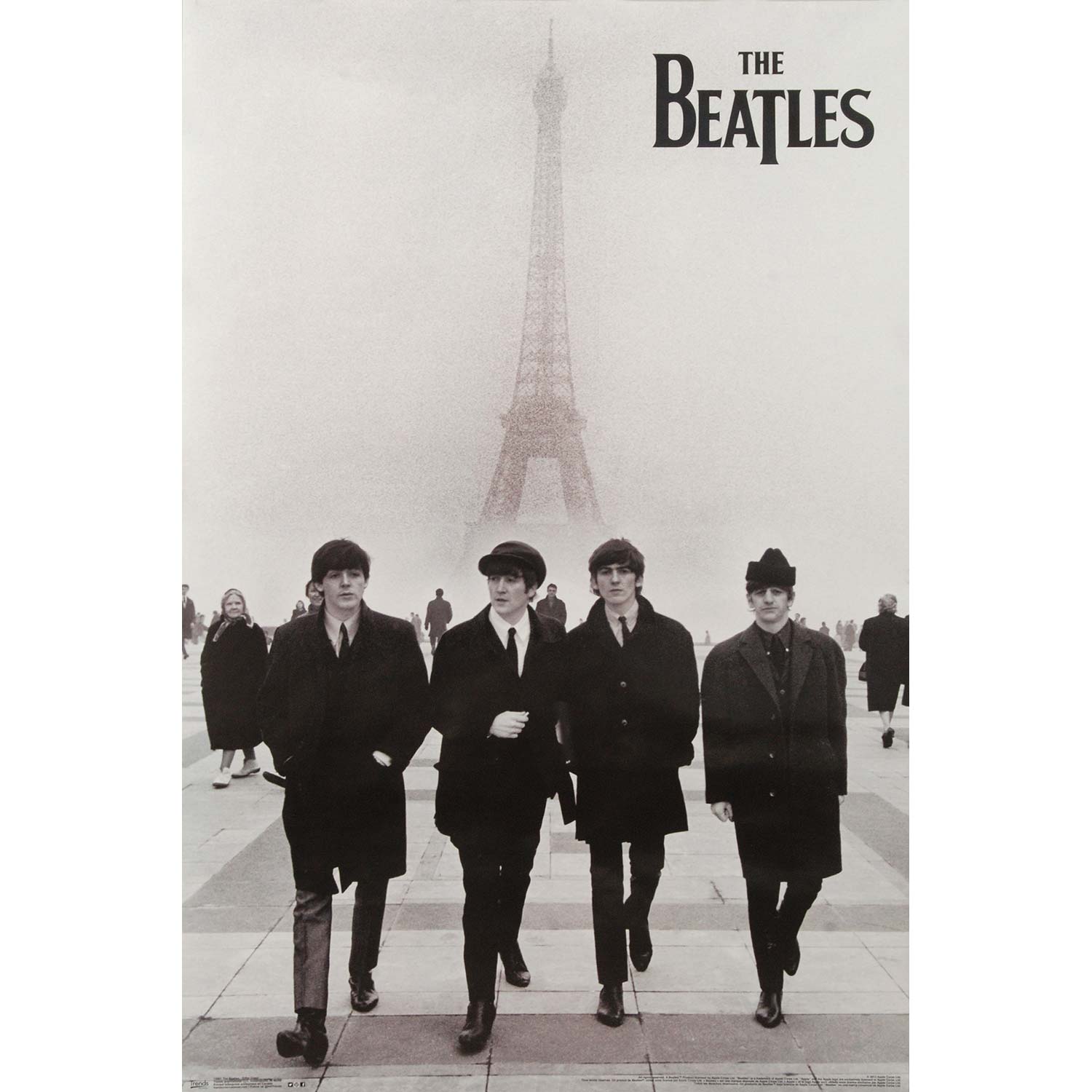 Beatles Paris Import Poster