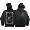 God Is War Zippered Hooded Sweatshirt