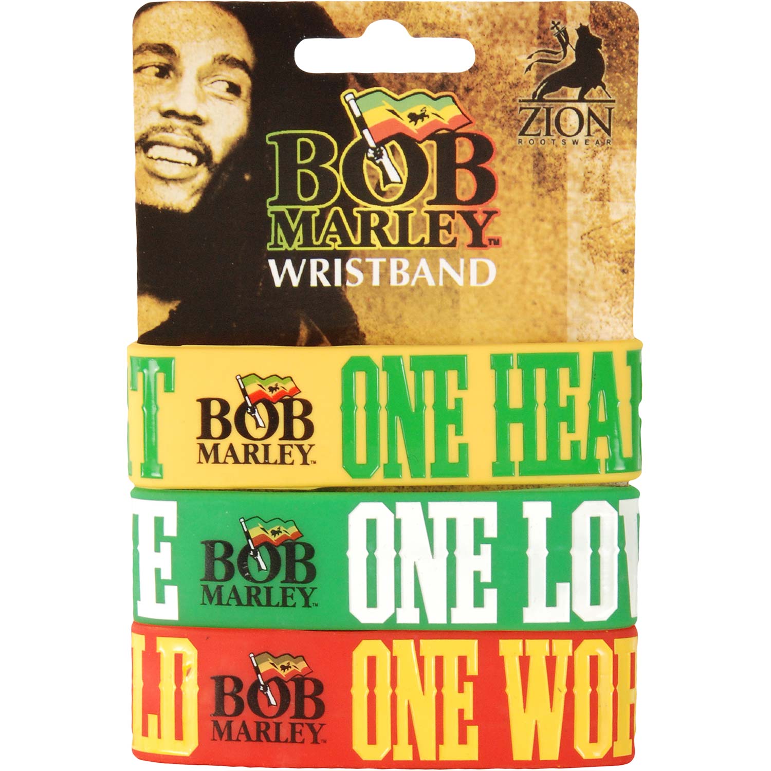 One Love One Heart Rubber Bracelet