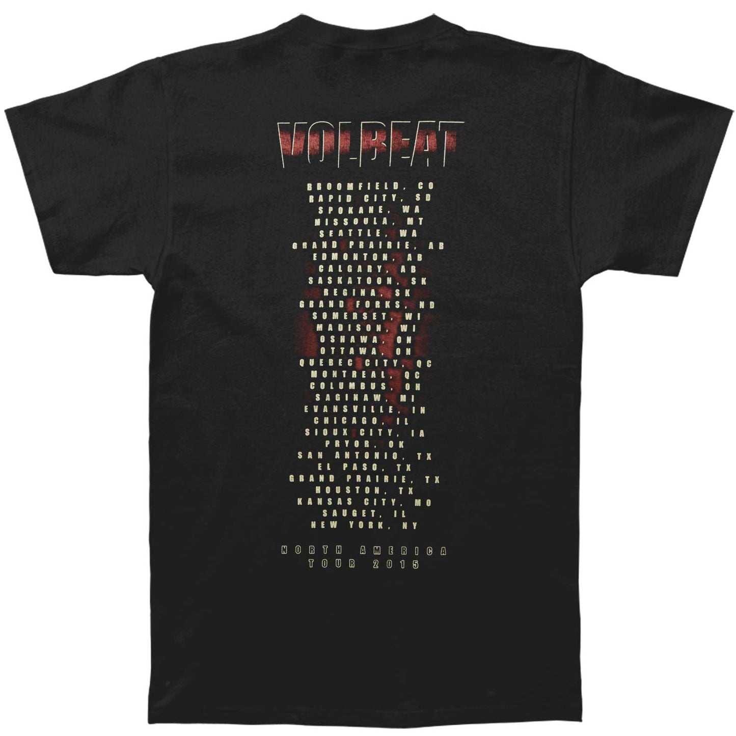 Goat North America 2015 Tour T-shirt