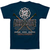 Absolute Firefighter Blue Print T-shirt