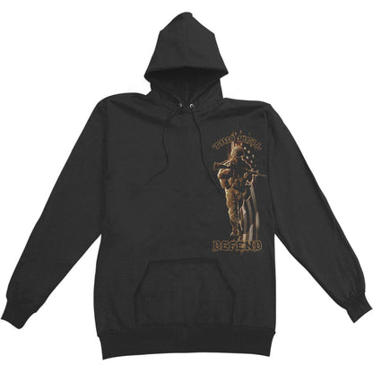 Novelty American Solider Hooded Sweatshirt