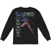 AR15 Second Amendment Flag Long Sleeve