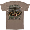 Army Respond To Your Country Call T-shirt