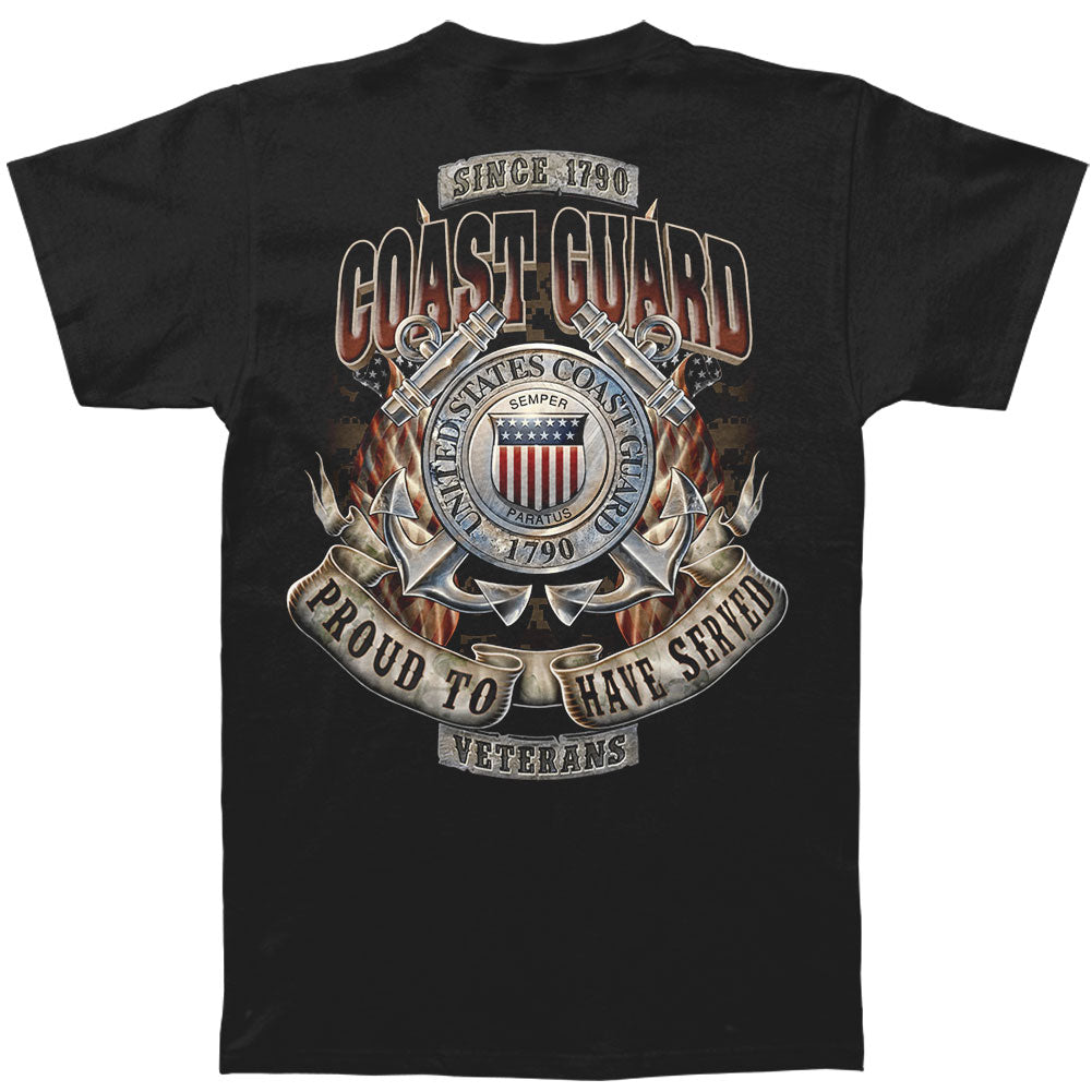 Novelty Novelty Coast Guard Proud To Have Served T-shirt