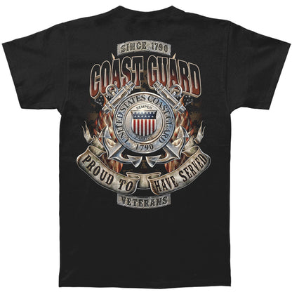 Novelty Novelty Coast Guard Proud To Have Served T-shirt