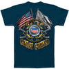 Double Flag Coast Guard T-shirt