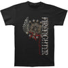 Elite Breed Firefighter Pride Duty Honor Silver Foil T-shirt