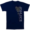 Elite Breed Police Crest Silver Foil T-shirt