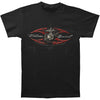 Elite Breed USMC Red Blades Silver Foil T-shirt