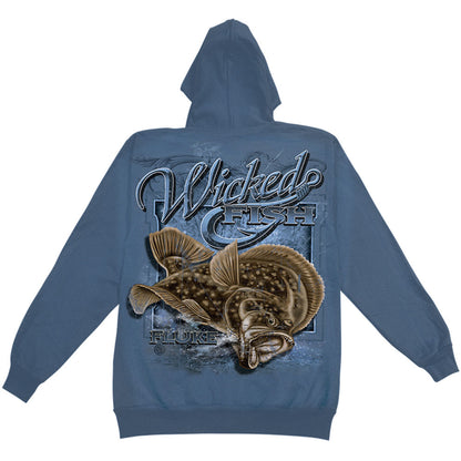 Novelty Fightin Fluke Hooded Sweatshirt