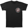 Fire Honor Service Sacrifice Chrome Badge T-shirt