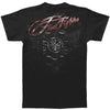 Firefighter Red Script Red Foil T-shirt