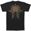 Firefighter Skull Wings Full T-shirt