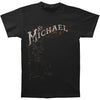 Firefighter St.Micheals Protect US Silver Foil T-shirt