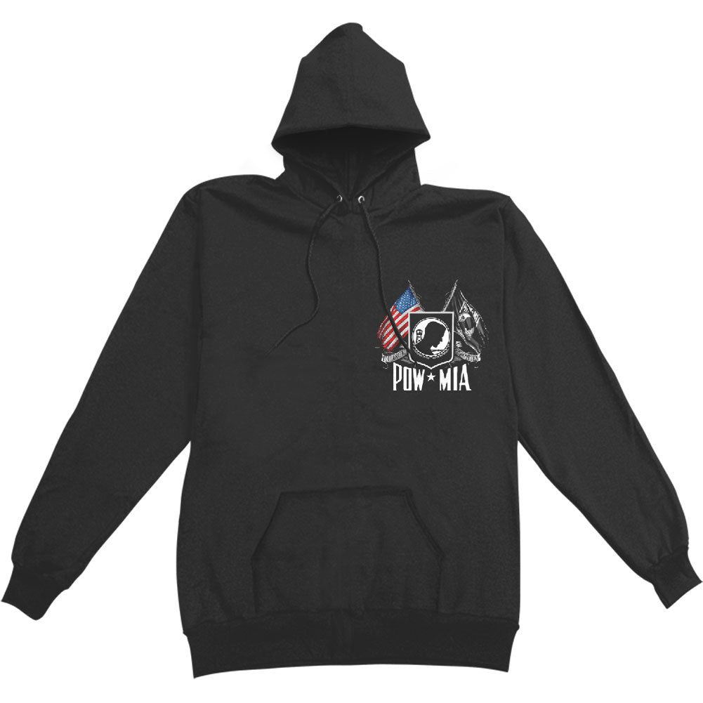 Novelty Flag Eagle Pow Hooded Sweatshirt