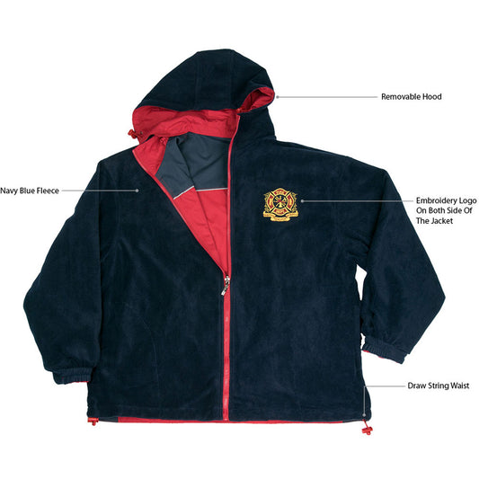 Novelty Firefighter Reversible Jacket