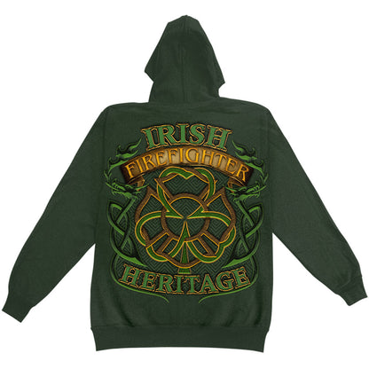 Novelty Irish Firefighter Hooded Sweatshirt