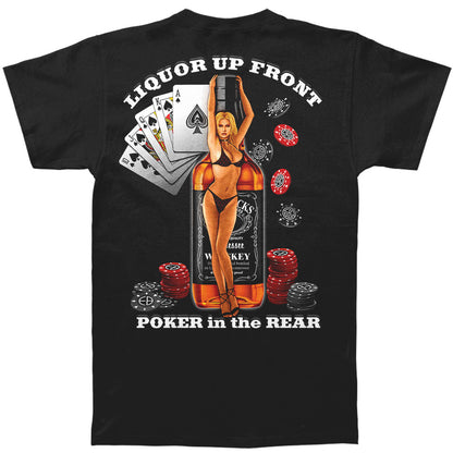 Novelty Liquor Up Front T-shirt